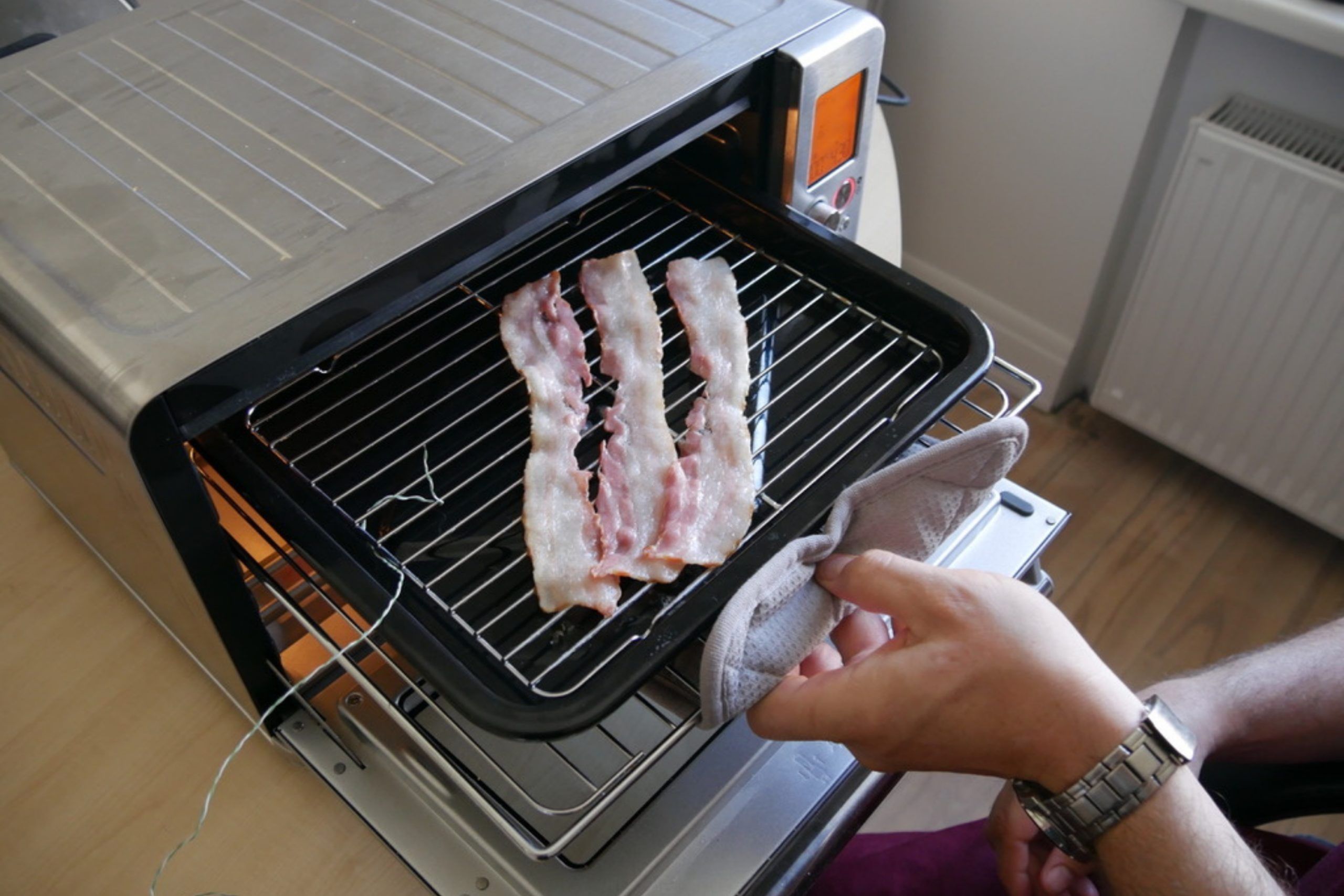 Air Fryer Bacon testa