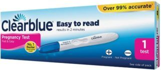 Clearblue graviditetstest - Snabbt och enkelt - resultat på 2 minuter - 1 test